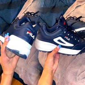 Navy blue fila